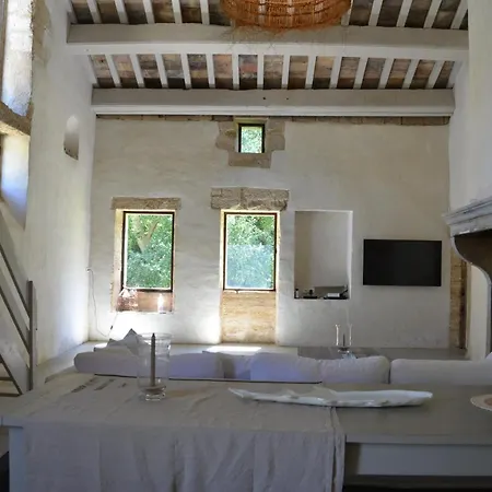 Uzes, Loft Dans Moulin Independant 18e Siecle En Bord De Riviere Piscine Privee 15x3 Uzes